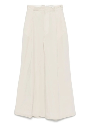 Maison Margiela pleat-detail trousers - Neutrals