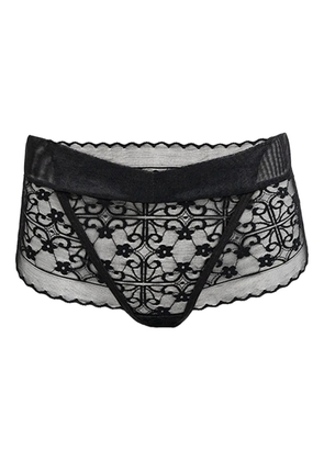 AME.M lace calecon briefs - Black