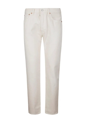Levi's 501 buttoned straight-leg jeans - White