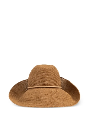 Emporio Armani woven band hat - Neutrals