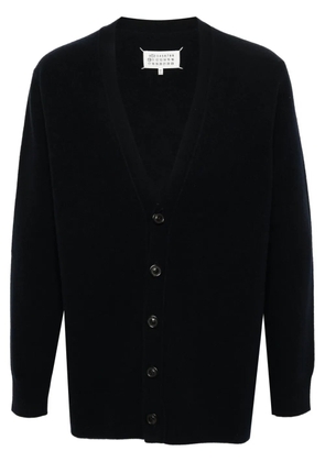 Maison Margiela brushed wool cardigan - Black