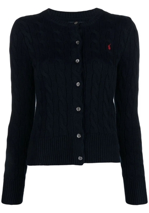 Polo Ralph Lauren Polo Pony cable-knit cardigan - Blue