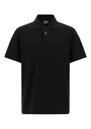 FENDI FF detail piqué polo shirt - F0GME