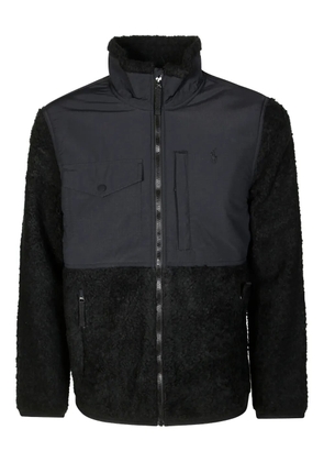 Polo Ralph Lauren zip-up long-sleeves pile jacket - Black