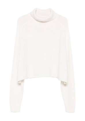 Lisa Yang turtleneck cropped sweater - Neutrals