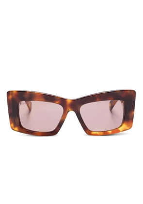 Gucci Eyewear square-frame sunglasses - Brown