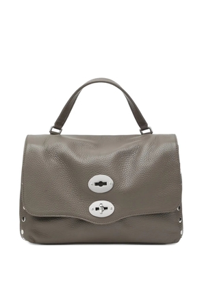 Zanellato POstina studded turn-lock tote bag - Grey