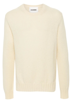 Jil Sander + ribbed-knit sweater - Neutrals