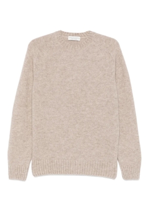 Filippo De Laurentiis ribbed crew neck sweater - Neutrals