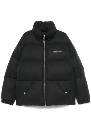 Khrisjoy logo-print jacket - Black