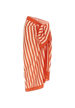 ERES Symbiose sarong skirt - Orange
