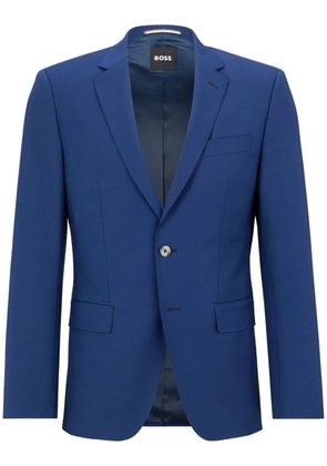 BOSS single-breasted blazer - Blue