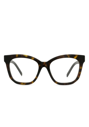 Givenchy Eyewear butterfly-frame glasses - Brown