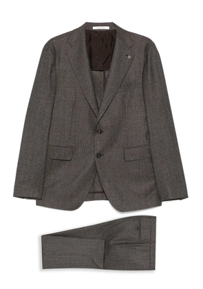 Tagliatore virgin-wool single-breasted suit - Grey