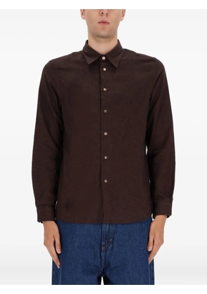 PS Paul Smith buttoned-fastening shirt - Brown