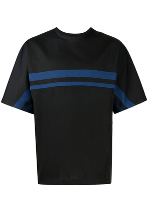 3.1 Phillip Lim striped crew-neck T-shirt - Black