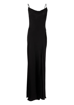Simkhai Finley crepe satin gown - Black
