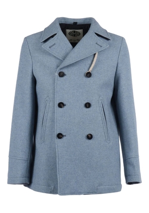 Camplin double-breasted coat - Blue