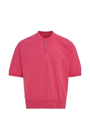 visvim half-zip short-sleeve - Pink