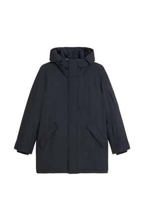 Marc O'Polo hooded water-repellent coat - Blue