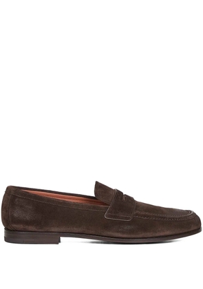 Church's suede penny loafers - Brown