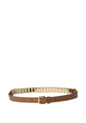 Miu Miu chain detail belt - Brown