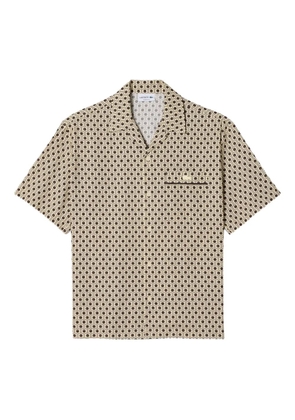 Lacoste patterned pocket shirt - Neutrals