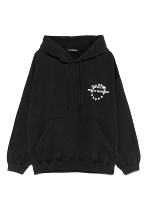 COLE BUXTON logo-print hoodie - Black