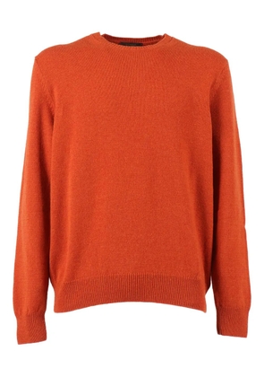 Zanone crew-neck sweater - Orange