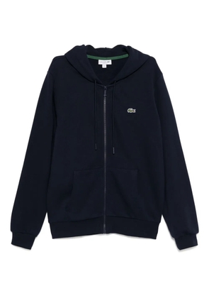 Lacoste zipped fleece sweatshirt - Blue