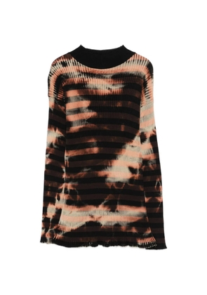 Jean Paul Gaultier Pre-Owned 2000s ribbed top - Black