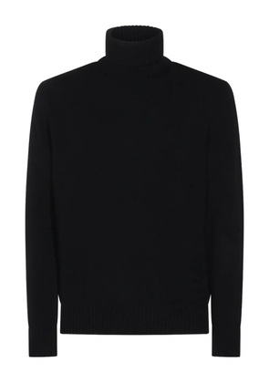 SEVEN GAUGE ribbed-turtleneck sweater - Black