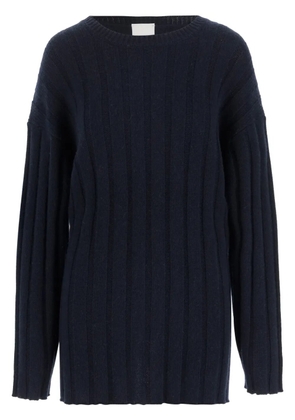 Allude ribbed sweater - Blue