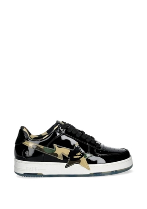 A BATHING APE® star-embellishment sneakers - Black