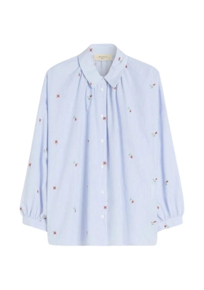 Weekend Max Mara striped floral shirt - Blue