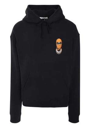 Ih Nom Uh Nit graphic-print cotton hoodie - Black