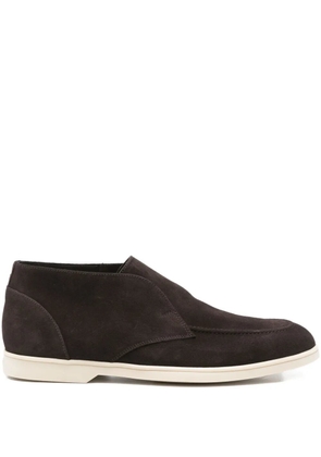 Doucal's suede boots - Brown