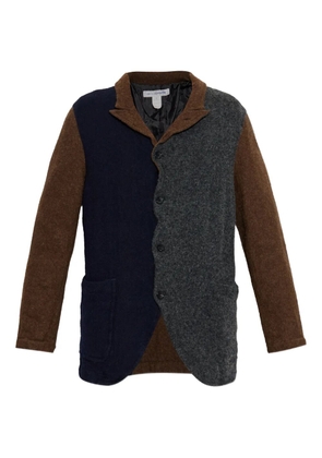 Comme Des Garçons Shirt single-breasted cardigan - Brown