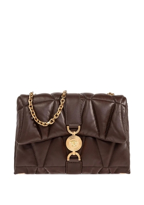 Versace mini Kleio quilted shoulder bag - Brown