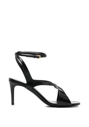 KHAITE ankle-strap heeled sandals - Black