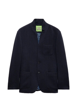 Shanghai Tang button-herringbone jacket - Blue