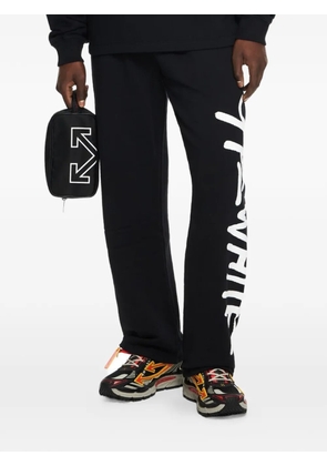 Off-White Spray Logo track pants - Black