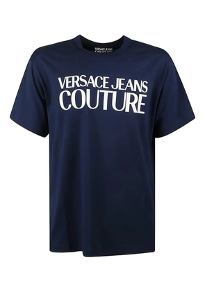 Versace Jeans Couture logo print T-shirt - Blue