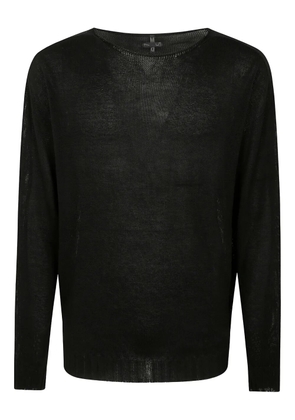 MD75 crew-neck sweater - Black