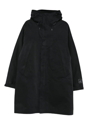 C.P. Company hooded panelled coat - Black