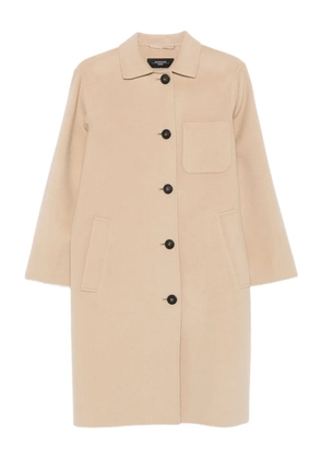 Weekend Max Mara patch-pocket button coat - Neutrals