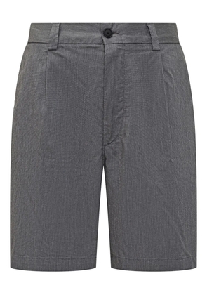 BOSS pinstripe tailored shorts - Blue
