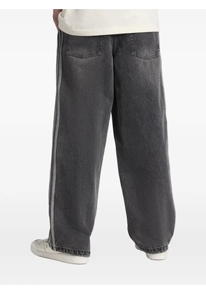 adidas Teamgeist Adilenium Season 4 denim stripe trousers - Black