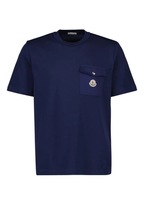 Moncler cotton T-shirt - Blue