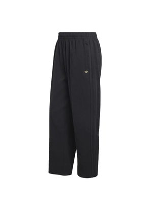 adidas Firebird pinstripe logo track pants - Black